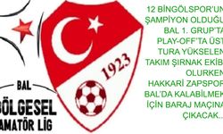 Şırnak Petrolspor Üst Tura Çıktı; Hakkari Zapspor Baraj Maçına Çıkacak!