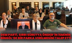 Sırrı Süreyya Önder’in Adının Parka Verilmesi İçin Meclis’e Önerge Verildi