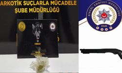 Bingöl'de Narkotik Madde ve Ruhsatsız Tüfek Ele Geçirildi
