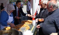 Erzurum'un Coğrafi İşaretli Lezzetleri Halka İkram Edildi