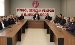Bingöl İl Gençlik ve Spor Müdürlüğü'nde 19 Mayıs Programı Toplantısı