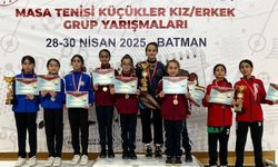 Bingöl Masa Tenisi Takımları, Batman'dan Derecelerle Döndü