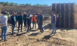 Bingöl İsale Hattındaki Dev İçmesuyu Deposu İnşaatını İncelediler