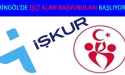 Bingöl'de İşçi Alımı için Başvurular Başlıyor!
