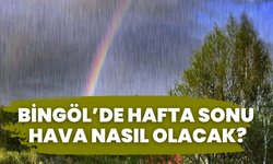 Bingöl’de Hafta Sonu Hava Nasıl Olacak?