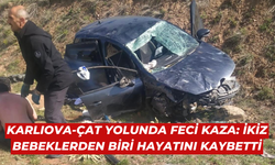 Karlıova-Çat Yolunda Feci Kaza: İkiz Bebeklerden Biri Hayatını Kaybetti