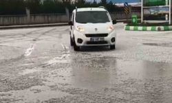Kars'da Dolu Yağışı Hayatı Felç Etti