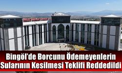 Bingöl’de Borcunu Ödemeyenlerin Sularının Kesilmesi Teklifi Reddedildi