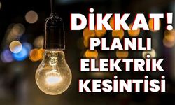 Bingöl Merkez'de 13 Mayıs'ta Elektrik Kesintisi Uygulanacak!