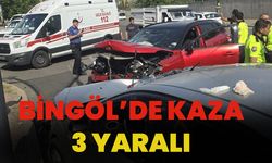 Bingöl’de Kaza: 3 Yaralı