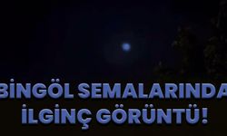 Bingöl Semalarında İlginç Görüntü!