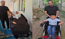 Kurban Bayramı'nda Tekerlekli Sandalyelerine Kavuştular
