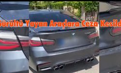 Bingöl'de 'Egzoz Değil, Huzur Ses Versin' Denetimi
