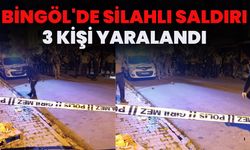 Bingöl'de Silahlı Saldırı: 3 Kişi Yaralandı