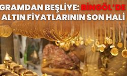 Gramdan Beşliye: Bingöl’de Altın Fiyatlarının Son Hali