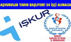 Başvurular Yarın Başlıyor! 54 İşçi Alınacak