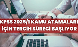 KPSS 2025/1 Kamu Atamaları İçin Tercih Süreci Başlıyor