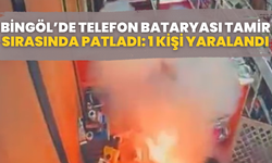 Bingöl’de Telefon Bataryası Tamir Sırasında Patladı: 1 Kişi Yaralandı