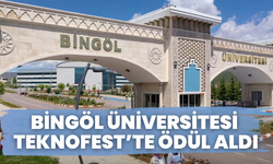Bingöl Üniversitesi TEKNOFEST’te Ödül Aldı