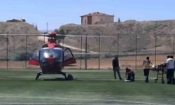 Kalp Krizi Geçiren Hastanın İmdadına Ambulans Helikopter Yetişti