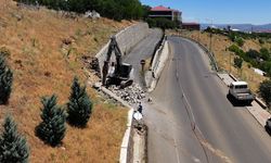 Yukarı Çapakçur Yolu Bağlantısında Düzenleme Çalışması
