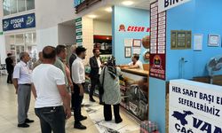 Hülakü, Terminal Esnafının Sorunlarını Dinledi