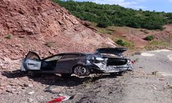 Bingöl Erzurum Karayolunda Sıcaktan Eriyen Asfalt Kazaya Yolaçtı!