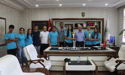 Türkiye Üçüncüsü Genç Murat Aslanları'ndan Başkan Tartar’a Ziyaret
