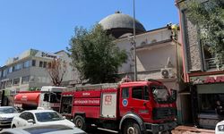 Camide Çıkan Yangın Paniğe Yol Açtı