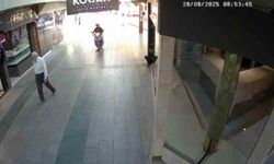 Rögara Çarpan Motosiklet Sürücüsü Mucize Eseri Kurtuldu