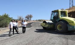 Genç'in Köylerinde Asfalt Kaplama Çalışması
