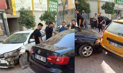 Kızıltepe’de Zincirleme Trafik Kazası