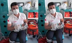 Hamile Kadın Ambulansta Doğum Yaptı