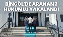 Bingöl'de Aranan 2 Hükümlü Yakalandı