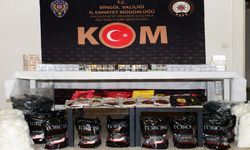 Bingöl'de Kaçak Sigara ve Tütün Ele Geçirildi