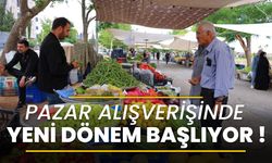 Pazar Alışverişinde Yeni Dönem Başlıyor