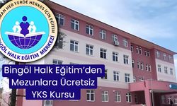 Bingöl Halk Eğitim’den Mezunlara Ücretsiz YKS Kursu