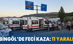 Bingöl’de Feci Kaza: 11 Yaralı