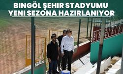 Bingöl Şehir Stadyumu Yeni Sezona Hazırlanıyor