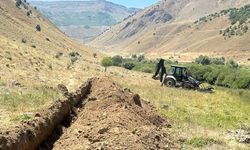 Yedisu'da İçmesuyu Hattı Yenileme Çalışması