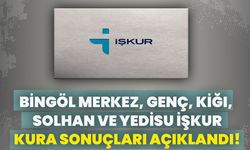Bingöl Merkez, Genç, Kiğı, Solhan Ve Yedisu İŞKUR Kura Sonuçları Açıklandı!
