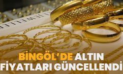 Bingöl’de Altın Fiyatları Güncellendi