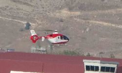 Van'da Yenidoğan için Ambulans Helikopter Havalandı