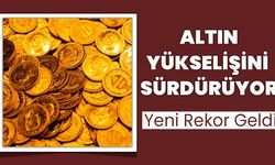 Altın Yükselişini Sürdürüyor, Yeni Rekor Geldi!