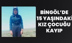 Bingöl'de 15 Yaşındaki Kız Çocuğu Kayıp