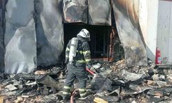 Batman'da Fabrika Alevlere Teslim Oldu