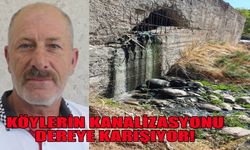 Bingöl’de Köylerin Kanalizasyon Suları Dereleri Kirletiyor!