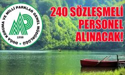 DKMP 240 Sözleşmeli Personel Alacak