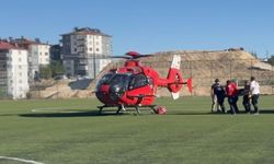 Ambulans Helikopter, Yaşlı Hastanın İmdadına Yetişti