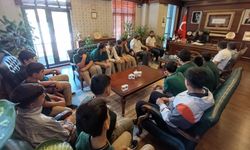 Bingöl’de İmam Hatip Öğrencilerinden Müftülük Ziyareti